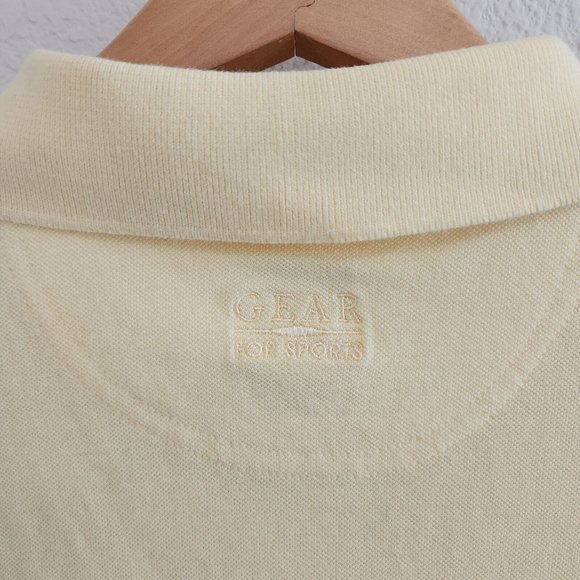 NWT Vanderbilt University College Yellow Logo 100% Cotton Polo XL - Picture 8 of 10